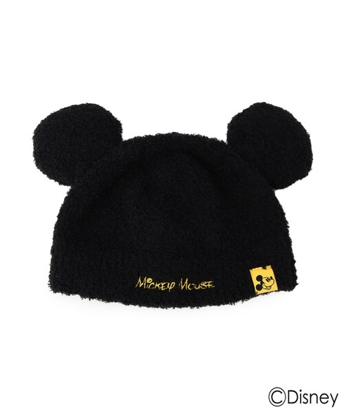 Disney（ディズニー） ニット帽 ニットキャップ 「DISNEY」耳付き