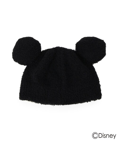 Disney（ディズニー） ニット帽 ニットキャップ 「DISNEY」耳付き