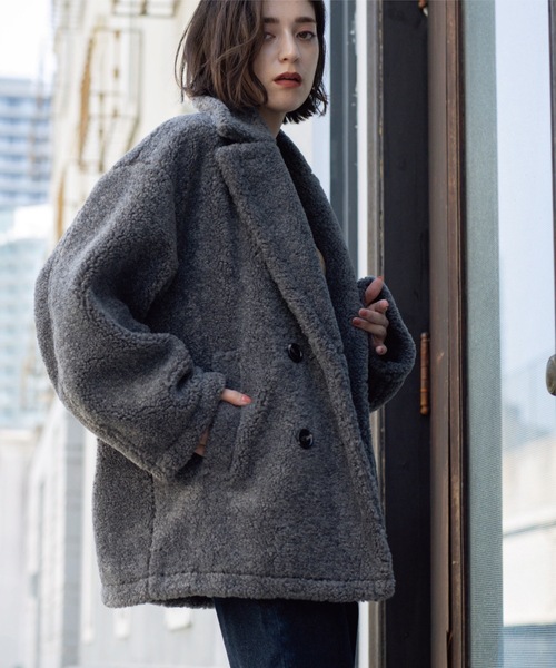 OPAQUE.CLIP（オペークドットクリップ） ピーコート pコート フェイク