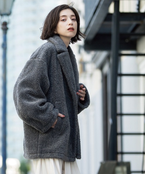 OPAQUE.CLIP（オペークドットクリップ） ピーコート pコート フェイク