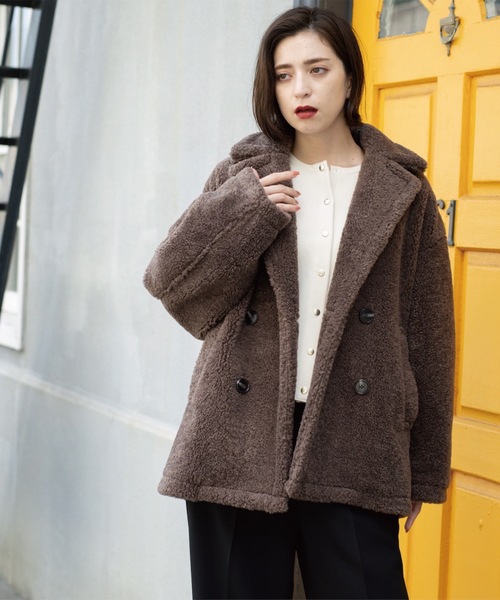 OPAQUE.CLIP（オペークドットクリップ） ピーコート pコート フェイク