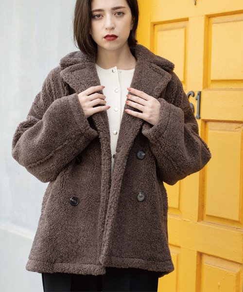 OPAQUE.CLIP（オペークドットクリップ） ピーコート pコート フェイク