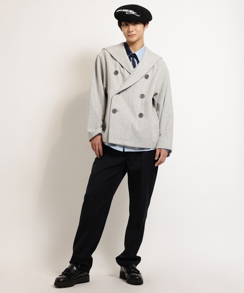 MILKBOY セーラーマンハット MILKBOY（ミルクボーイ） 帽子 ベレー帽 LOGO ベレー メンズ