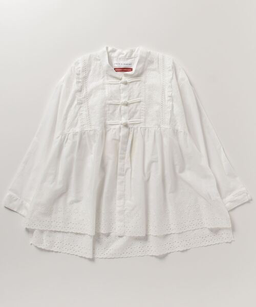 BEAMS BOY 「BEAMS BOY」 長袖ブラウス「TORI-TOコラボ」 FREE