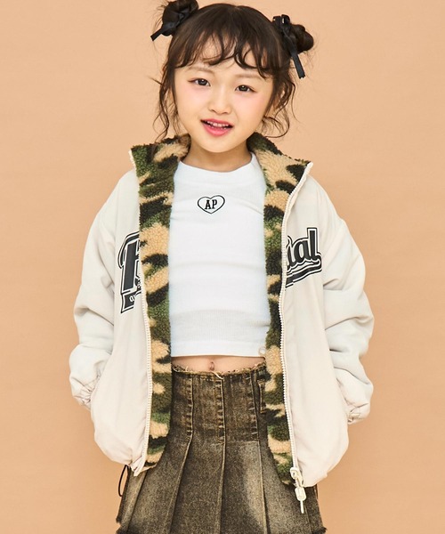 ANAP kids（アナップキッズ） ブルゾン アウター 撥水加工リバーシブル