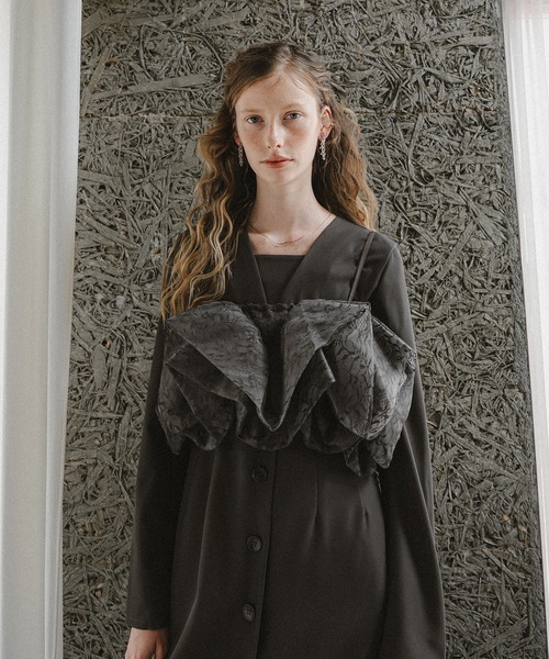 et.UNiVER ドレス Raffle organza dress : ZOZOTOWN Yahoo!店 - 通販