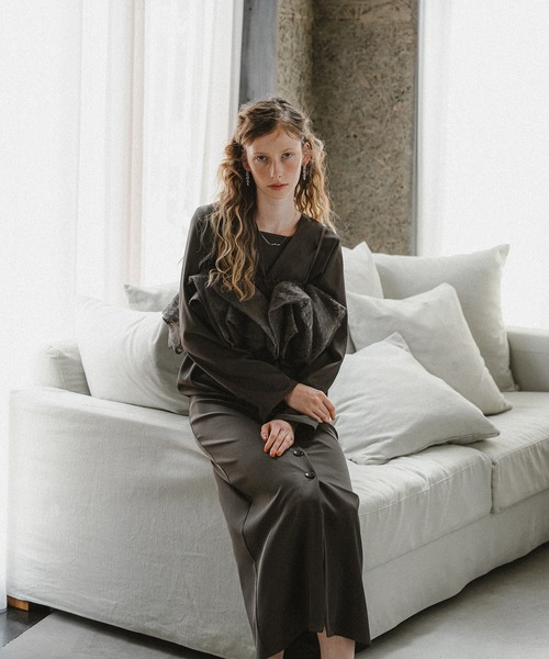 et.UNiVER ドレス Raffle organza dress : ZOZOTOWN Yahoo!店 - 通販