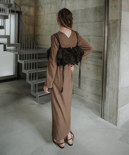 et.UNiVER ドレス Raffle organza dress : ZOZOTOWN Yahoo!店 - 通販