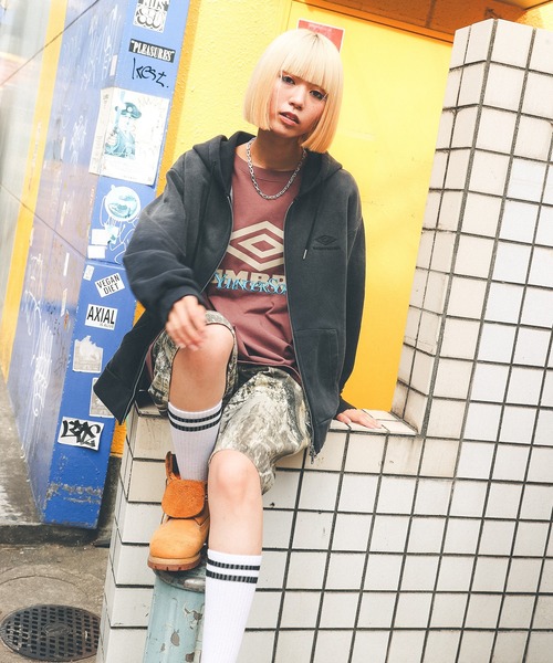 Younger Song パーカー 「ムラサキスポーツ限定」UMBRO/アンブロ