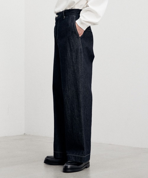 WYM LIDNM 「WYM LIDNM」 デニムパンツ S ブラック メンズ : ZOZOTOWN