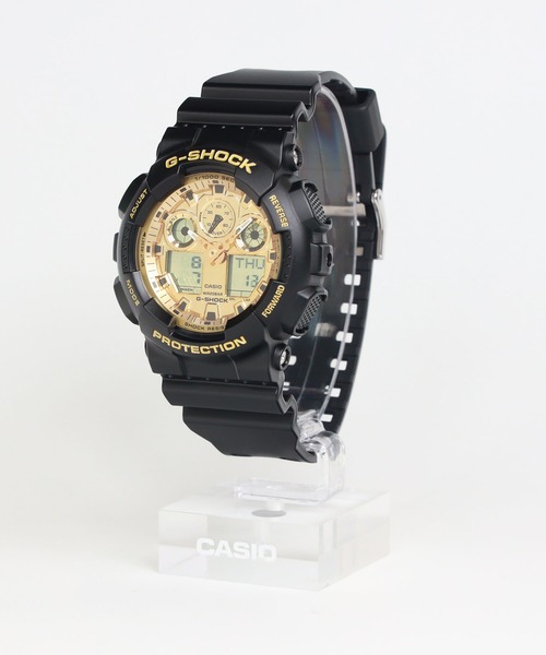 CASIO G-SHOCK デジタル腕時計 ブラック/ゴールド G-SHOCK 「G-SHOCK」 デジタル腕時計 FREE ブラック×ゴールド メンズ
