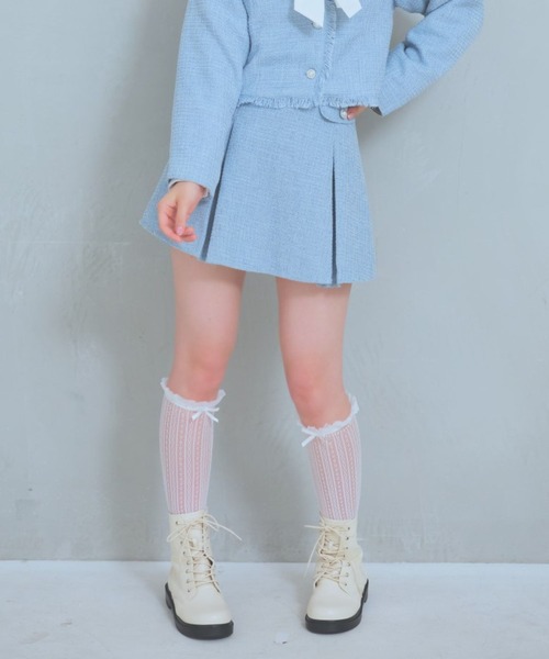 mittey　レピピアルマリオ　L160　スーツ　スカート　靴下付き repipi armario（レピピアルマリオ） スカート 「セレモニー」ガーリー
