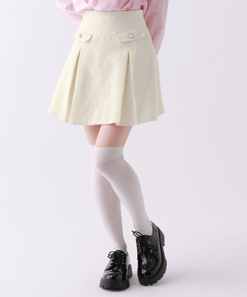 mittey　レピピアルマリオ　L160　スーツ　スカート　靴下付き repipi armario（レピピアルマリオ） スカート 「セレモニー」ガーリー