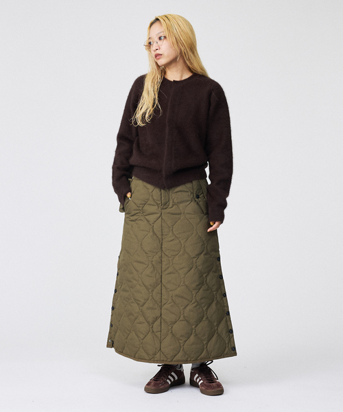 TAION ミリタリーダウンスカート　L TAION/MILITARY DOWN SKIRT【限定展開】｜Daytona Park(FREAK'S STORE