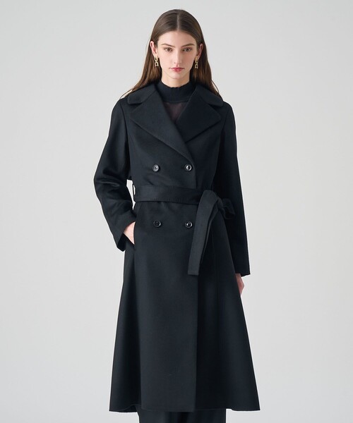 ANAYI（アナイ） トレンチコート コート カシミヤドレストレンチコート