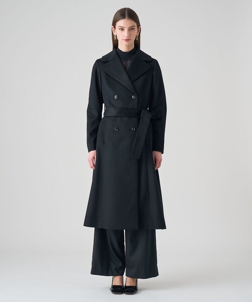 ANAYI（アナイ） トレンチコート コート カシミヤドレストレンチコート