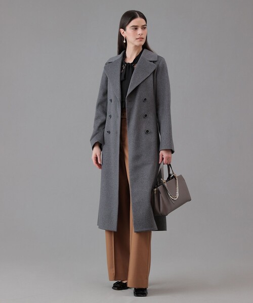 ANAYI（アナイ） トレンチコート コート カシミヤドレストレンチコート