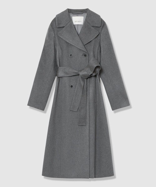 ANAYI（アナイ） トレンチコート コート カシミヤドレストレンチコート