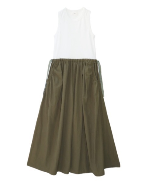 「AMAIL」 ノースリーブワンピース M ブラック レディース_画像9