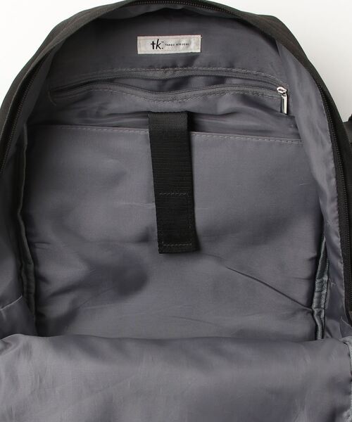 「tk.TAKEO KIKUCHI」 リュック 00 ブラック メンズ_画像4