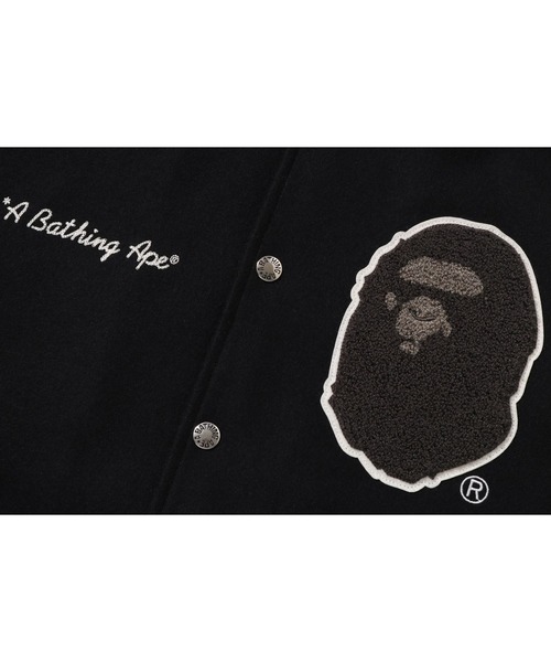 A BATHING APE（アベイシングエイプ） スタジャン BAPE UNIV VARSITY