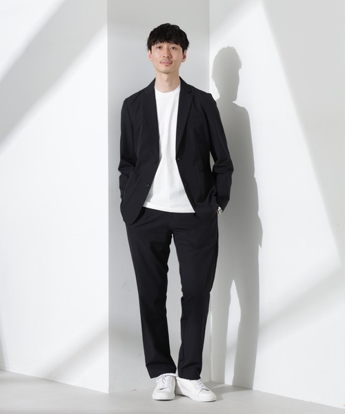 NANO universe（ナノ・ユニバース） セットアップ M ブラック メンズ