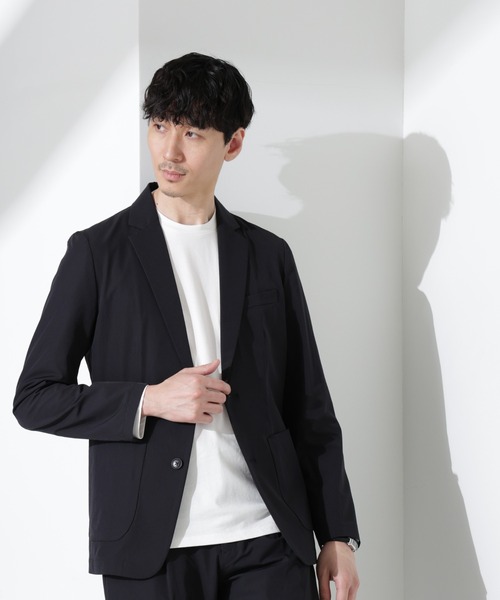 NANO universe【美品】セットアップ スーツ ブラック XL NANO universe（ナノ・ユニバース） セットアップ M ブラック メンズ