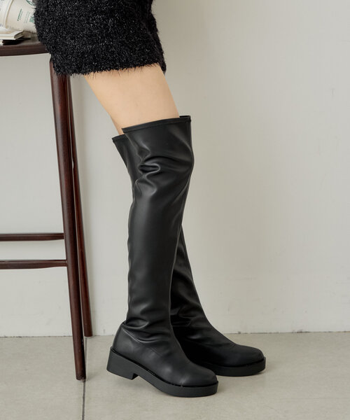 「Chico」 ロングブーツ SMALL ブラック レディース_画像5