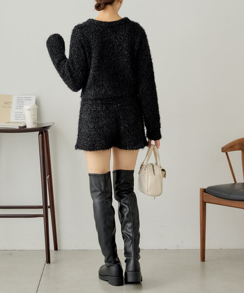 「Chico」 ロングブーツ SMALL ブラック レディース_画像7