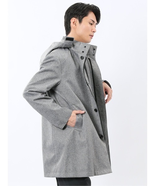 TAKA-Q（タカキュー） トレンチコート コート 「防風 ウール混