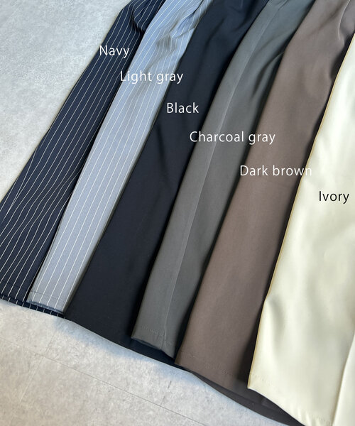 「Thevon」 パンツ M チャコールグレー レディース_画像5