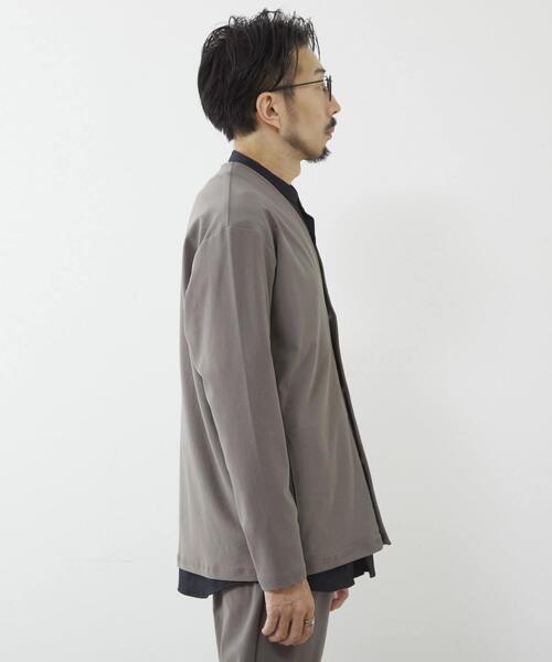 「MEN'S MELROSE」 カーディガン 2 モカ メンズ_画像5