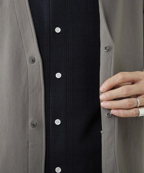 「MEN'S MELROSE」 カーディガン 2 モカ メンズ_画像8