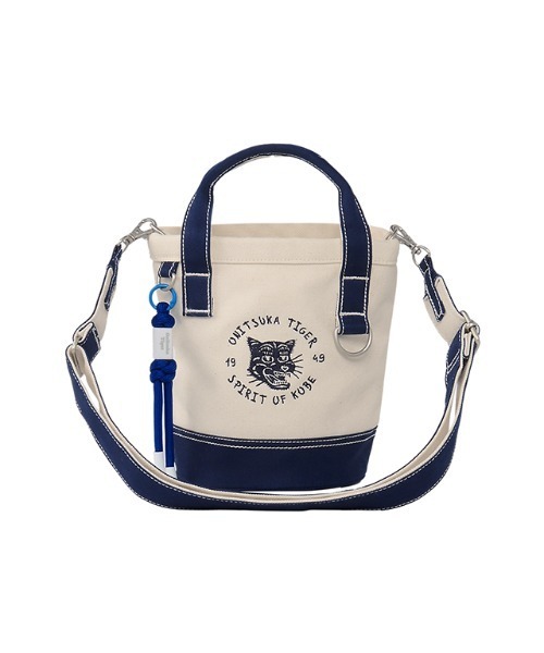 オニツカタイガー　ミニトート Onitsuka Tiger（オニツカタイガー） トートバッグ MINI CANVAS TOTE