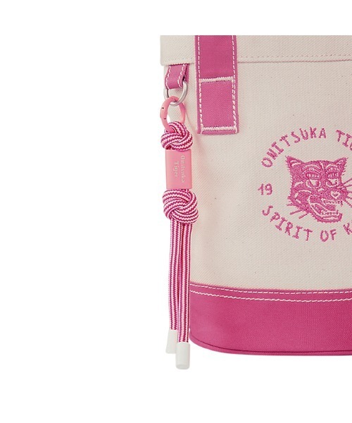 オニツカタイガー　ミニトート Onitsuka Tiger（オニツカタイガー） トートバッグ MINI CANVAS TOTE