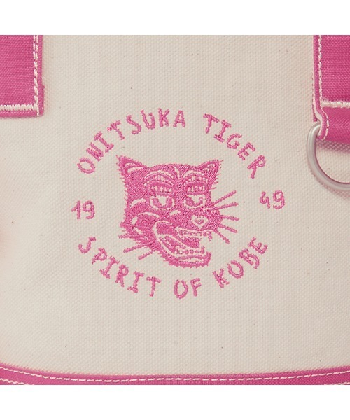 オニツカタイガー　ミニトート Onitsuka Tiger（オニツカタイガー） トートバッグ SMALL CANVAS BAG