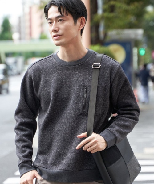 ikka（イッカ） トレーナー スウェット 「お得だ値」ウールライク