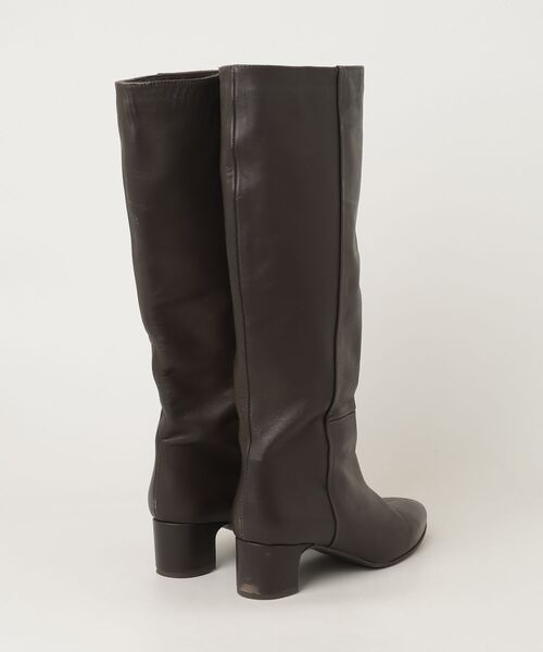 「MARIAN」 ロングブーツ 38 ブラウン レディース_画像2