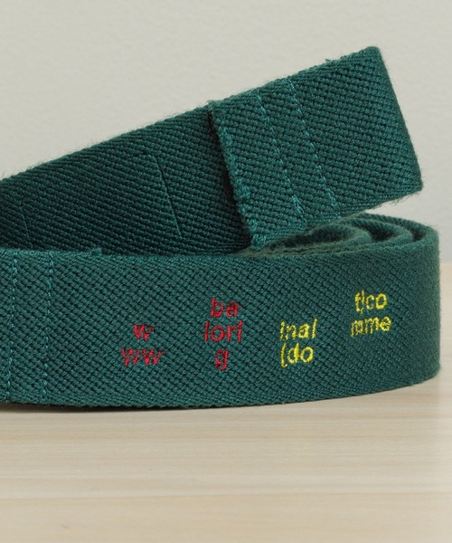 「BAL」 ベルト FREE グリーン メンズ_画像3