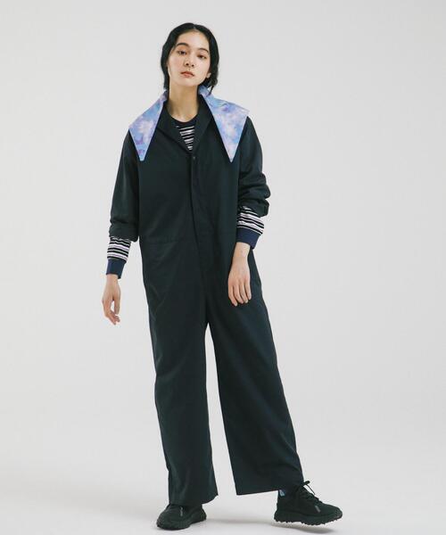 EARL,Sアールズサロペット 、ジャケットL EKAL（エカル） サロペット オーバーオール SOLOTEX ジャンプスーツ