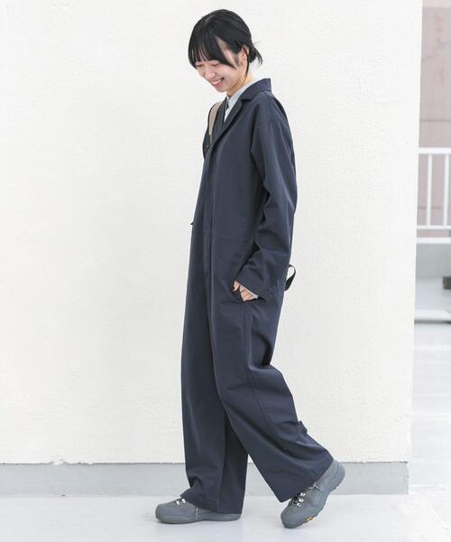 EARL,Sアールズサロペット 、ジャケットL EKAL（エカル） サロペット オーバーオール SOLOTEX ジャンプスーツ