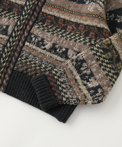 TANAKA ニット TANAKA（タナカ） セーター ニット JACQUARD CARDIGAN メンズ