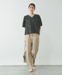 「GLOBAL WORK」 半袖ブラウス ME...の詳細画像1