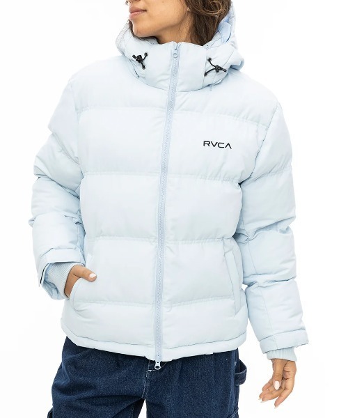 「RVCA」 ブルゾン MEDIUM ブルー レディース_画像4