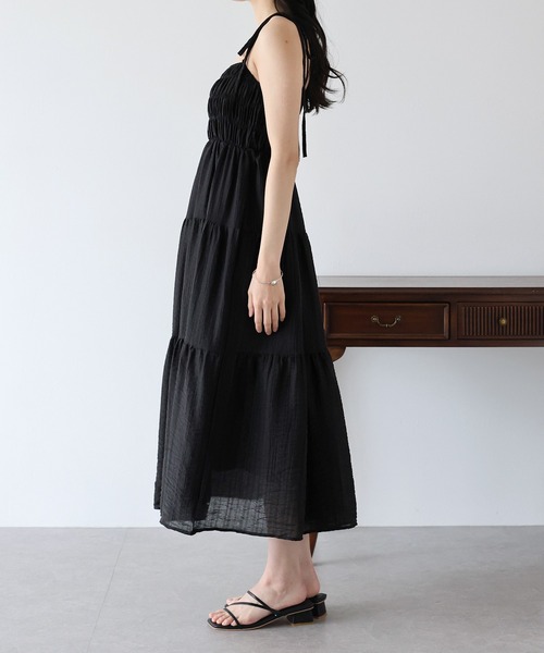 「BLUEEAST」 キャミソールワンピース MEDIUM ホワイト レディース_画像7
