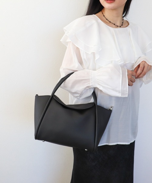 BUCKET BAGGAGE ロングハンドル フラップバッグ 【公式通販 