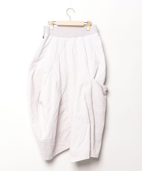 mercibeaucoup,（メルシーボークー） スカート「Leeコラボ」 S グレー