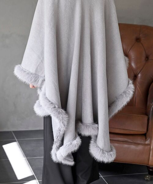 「rps」 ポンチョ フリー ベージュ系その他 レディース_画像8