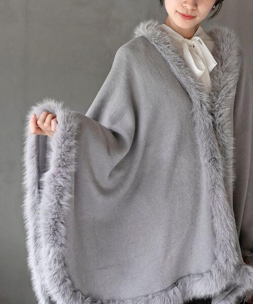 「rps」 ポンチョ フリー ベージュ系その他 レディース_画像9