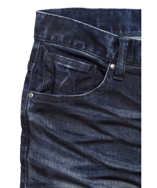 「TORNADO MART」 デニムパンツ L レッド メンズ_画像5